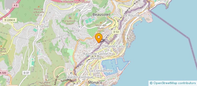 localisation de l'entreprise MONSIEUR PATRICK ADONTO  BEAUSOLEIL