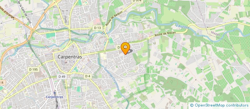 localisation de l'entreprise MONSIEUR PATRICK AERTS à CARPENTRAS