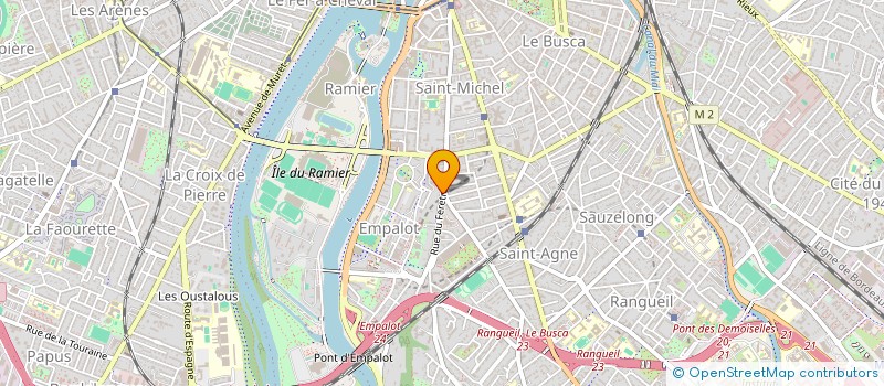 localisation de l'entreprise MONSIEUR PATRICK AGOUDJIL  TOULOUSE