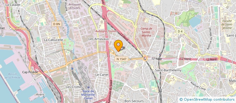 localisation de l'entreprise MONSIEUR PATRICK AGUY à MARSEILLE