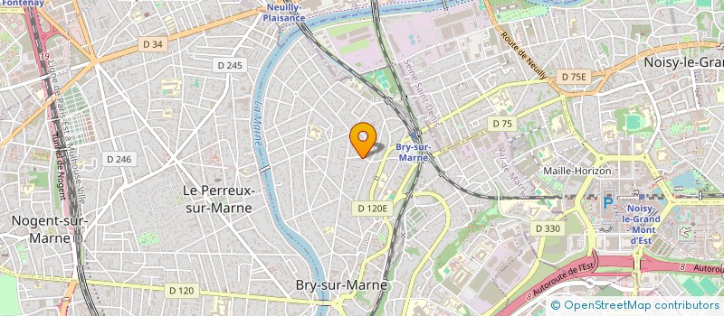 localisation de l'entreprise MONSIEUR PATRICK AICH à BRY-SUR-MARNE