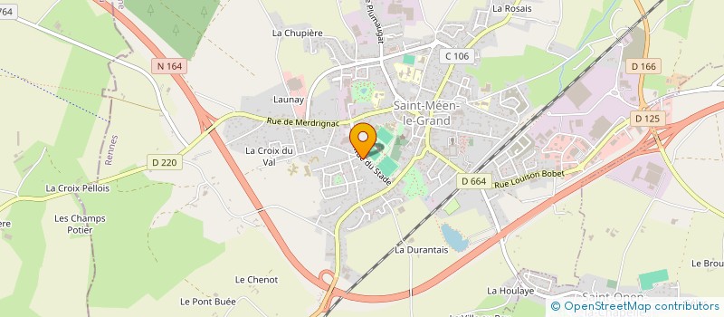 localisation de l'entreprise MONSIEUR PATRICK AILLET à PLUMAUGAT