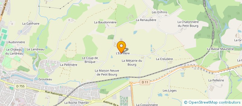 localisation de l'entreprise MONSIEUR PATRICK ALAIN à CHANVERRIE