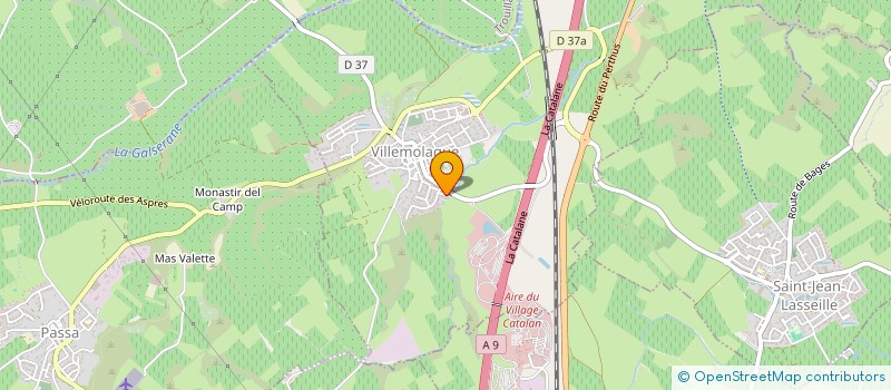 localisation de l'entreprise MONSIEUR PATRICK ALAIN  VILLEMOLAQUE