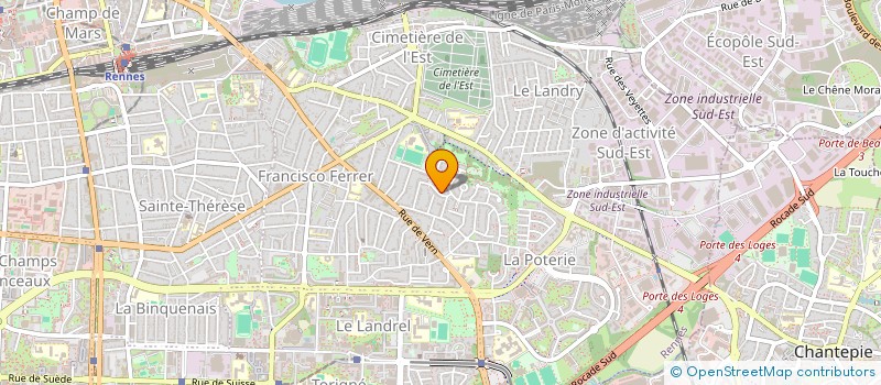 localisation de l'entreprise MONSIEUR PATRICK ALAIN PEREZ à RENNES