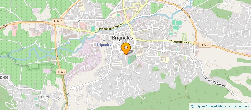 localisation de l'entreprise MONSIEUR PATRICK ALARCON à BRIGNOLES