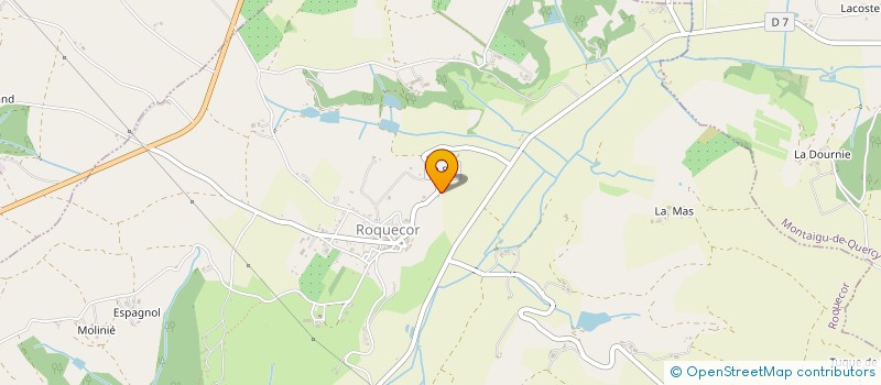 localisation de l'entreprise MONSIEUR PATRICK ALARY  MONTAIGU-DE QUERCY