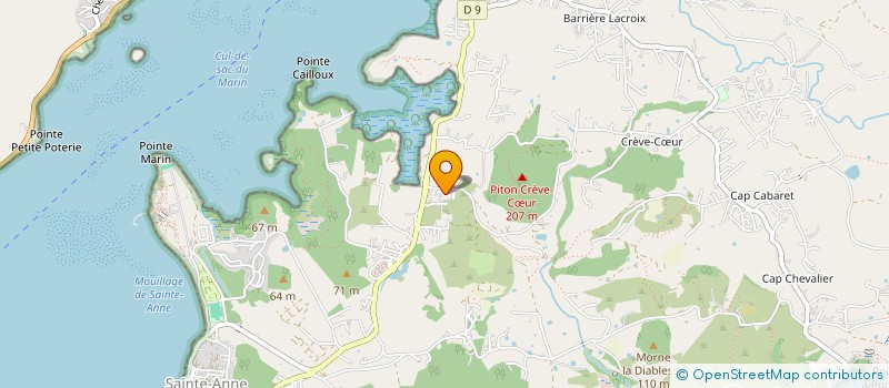 localisation de l'entreprise MONSIEUR PATRICK ALBERT  SAINTE-ANNE