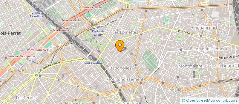 localisation de l'entreprise MONSIEUR PATRICK ALBIN à PARIS