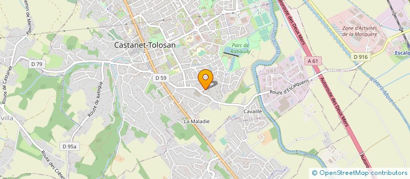 localisation de l'entreprise MONSIEUR PATRICK ALBOUY à CASTANET-TOLOSAN
