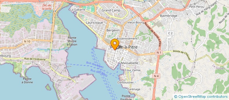 localisation de l'entreprise MONSIEUR PATRICK ALEXANDRE à POINTE-A-PITRE
