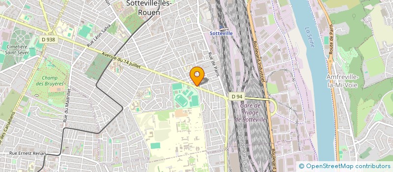 localisation de l'entreprise MONSIEUR PATRICK ALLAIN  SOTTEVILLE-LES-ROUEN