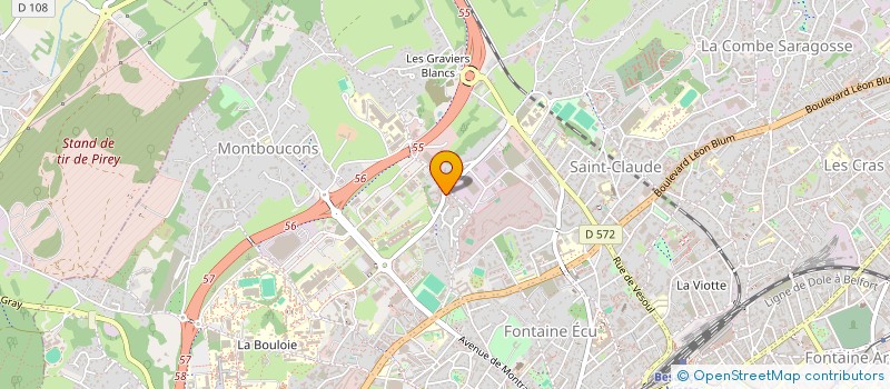 localisation de l'entreprise MONSIEUR PATRICK ALLAINE à BESANCON