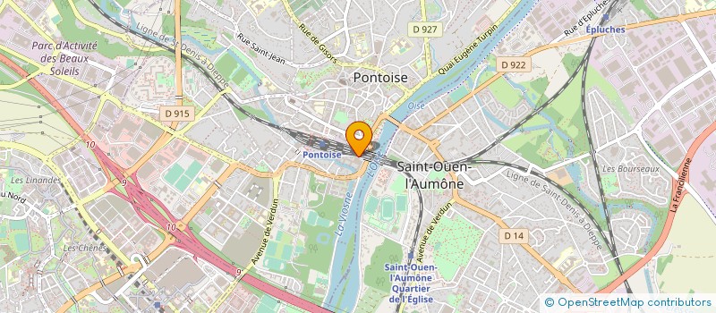 localisation de l'entreprise MONSIEUR PATRICK ALLAIS  PONTOISE