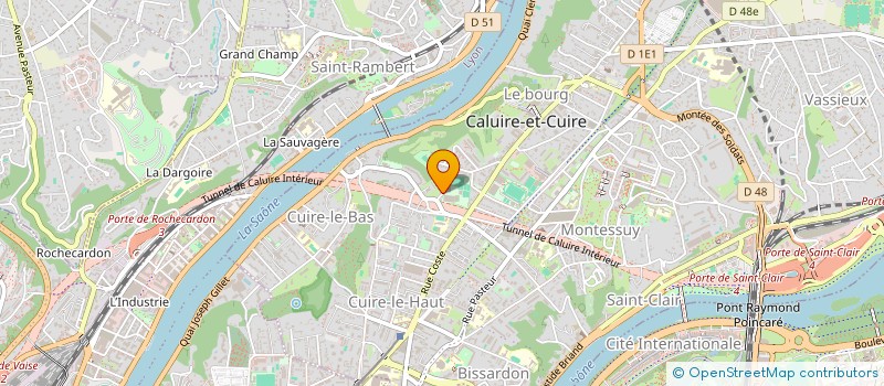 localisation de l'entreprise MONSIEUR PATRICK ALLEPOT à CALUIRE-ET-CUIRE