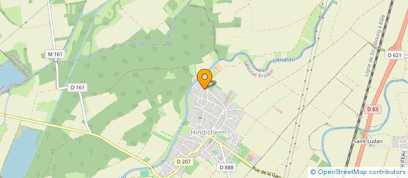 localisation de l'entreprise MONSIEUR PATRICK ALLHEILIG  HINDISHEIM