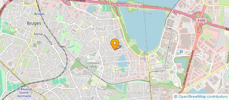 localisation de l'entreprise MONSIEUR PATRICK ALMEIDA  BRUGES