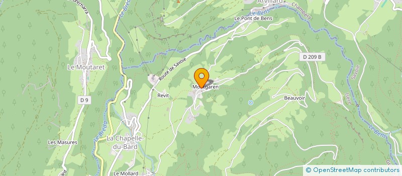 localisation de l'entreprise MONSIEUR PATRICK ALTIMARI  ALLEVARD