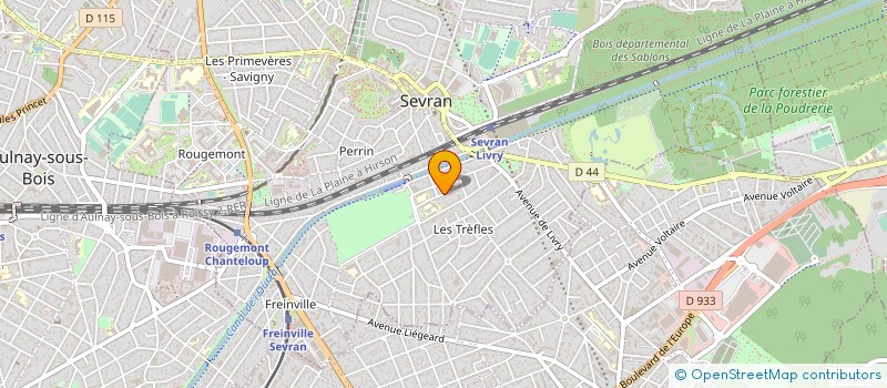 localisation de l'entreprise MONSIEUR PATRICK ALVES à SEVRAN
