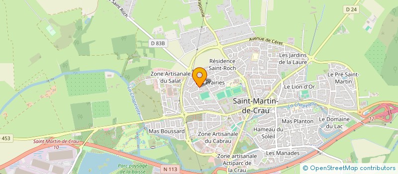 localisation de l'entreprise MONSIEUR PATRICK AMATO à SAINT-MARTIN-DE-CRAU