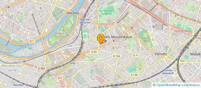 localisation de l'entreprise MONSIEUR PATRICK AMINE HADJOU à ISSY-LES-MOULINEAUX