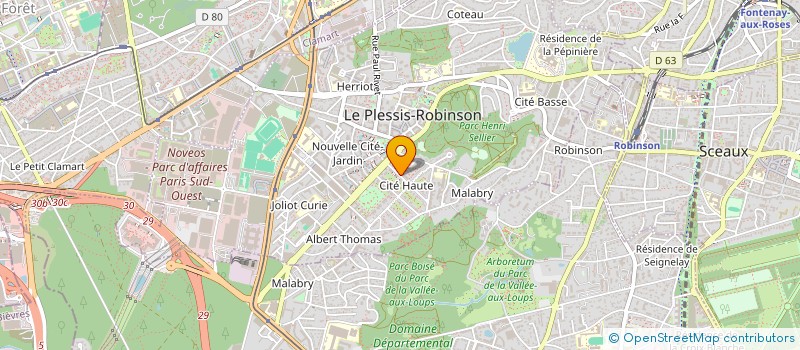 localisation de l'entreprise MONSIEUR PATRICK ANDRE à LE PLESSIS-ROBINSON