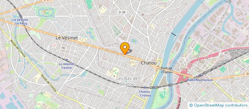 localisation de l'entreprise MONSIEUR PATRICK ANDRE  CHATOU