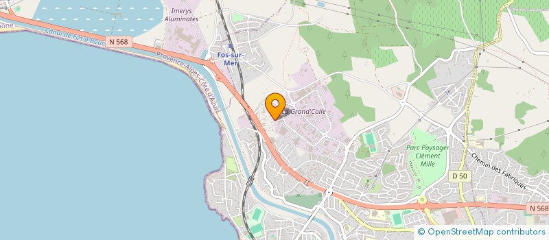 localisation de l'entreprise MONSIEUR PATRICK ANDREANI  PORT-DE-BOUC