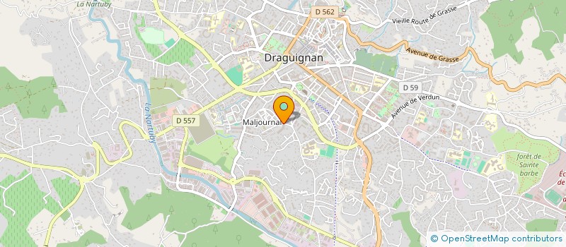 localisation de l'entreprise MONSIEUR PATRICK ANEFALOS  DRAGUIGNAN