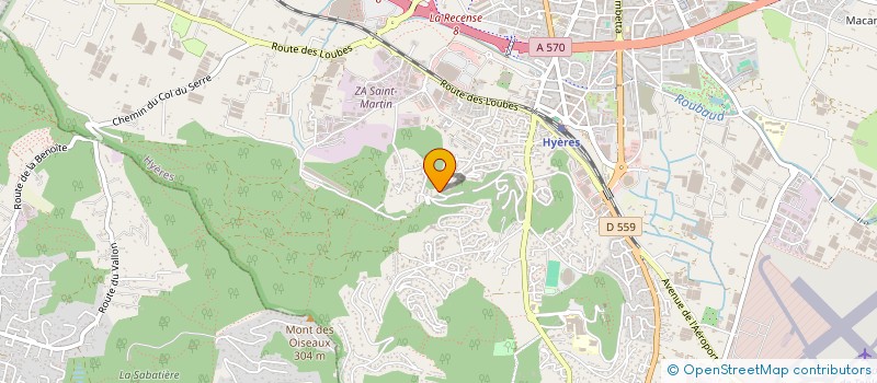 localisation de l'entreprise MONSIEUR PATRICK ANGELONI  HYERES