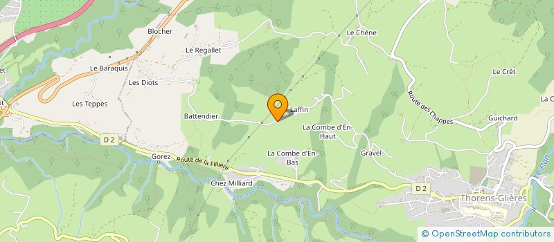 localisation de l'entreprise MONSIEUR PATRICK ANTOINE  FILLIERE