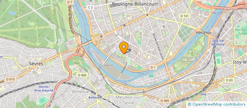 localisation de l'entreprise MONSIEUR PATRICK-ANTOINE CHAMMAS à BOULOGNE-BILLANCOURT