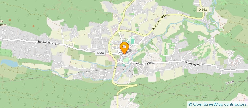 localisation de l'entreprise MONSIEUR PATRICK ANZALONE  LE VAL