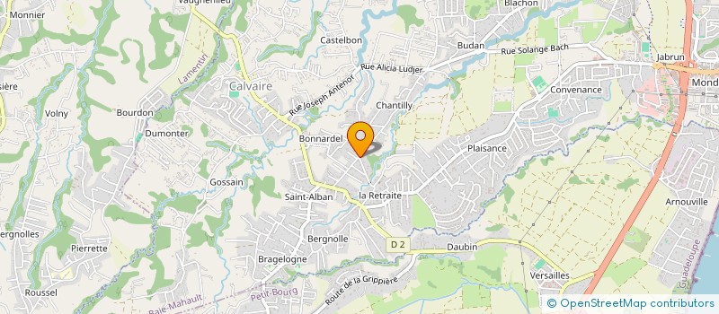 localisation de l'entreprise MONSIEUR PATRICK APATOUT  BAIE-MAHAULT