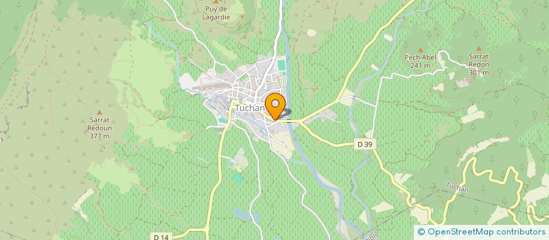 localisation de l'entreprise MONSIEUR PATRICK ARENILLAS  TUCHAN