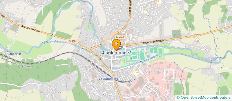 localisation de l'entreprise MONSIEUR PATRICK ARLET à COULOMMIERS