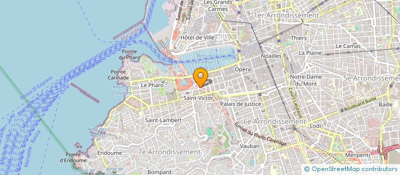 localisation de l'entreprise MONSIEUR PATRICK ARMAND à MARSEILLE