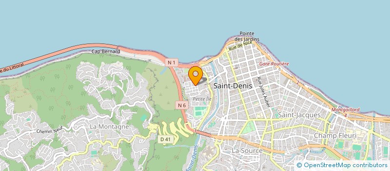 localisation de l'entreprise MONSIEUR PATRICK ARMOUET à SAINT-DENIS