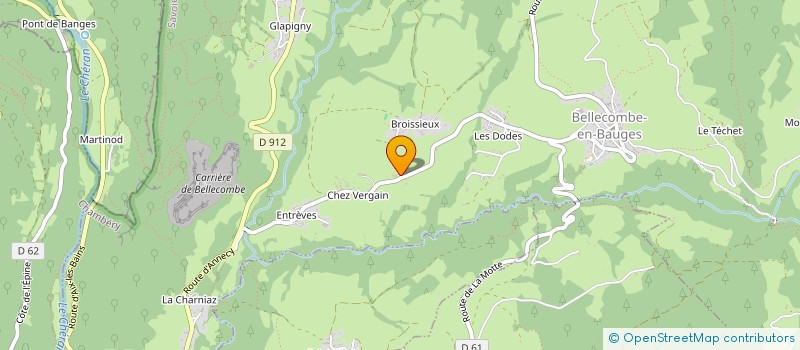 localisation de l'entreprise MONSIEUR PATRICK ARNAUD  AILLON-LE-VIEUX