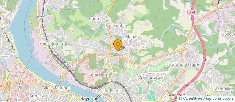 localisation de l'entreprise MONSIEUR PATRICK ARNEAU à BAYONNE