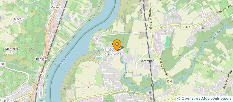 localisation de l'entreprise MONSIEUR PATRICK ARQUILLIERE  SAINT-ALBAN-DU-RHONE