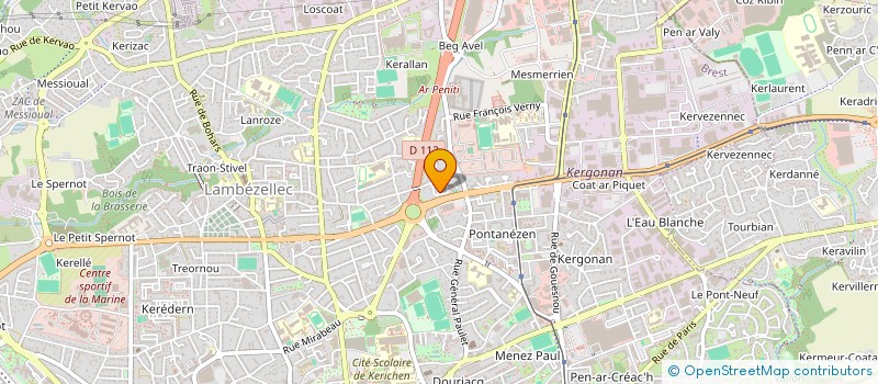 localisation de l'entreprise MONSIEUR PATRICK ARZEL à BREST