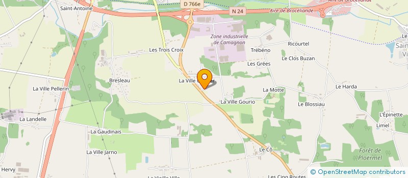 localisation de l'entreprise MONSIEUR PATRICK ARZEL à PLOERMEL