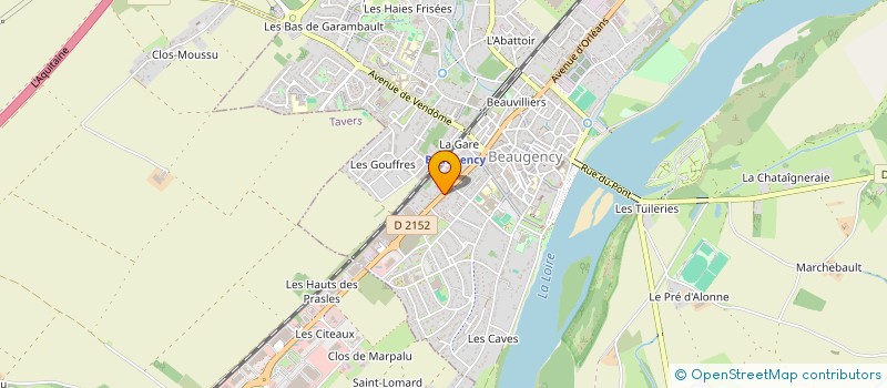 localisation de l'entreprise MONSIEUR PATRICK ASKLUND  BEAUGENCY
