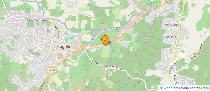 localisation de l'entreprise MONSIEUR PATRICK ASSERAF à COGOLIN