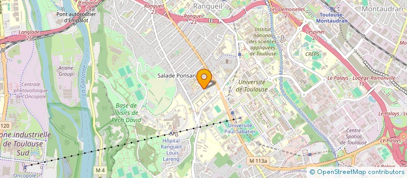 localisation de l'entreprise MONSIEUR PATRICK ASTIER  TOULOUSE