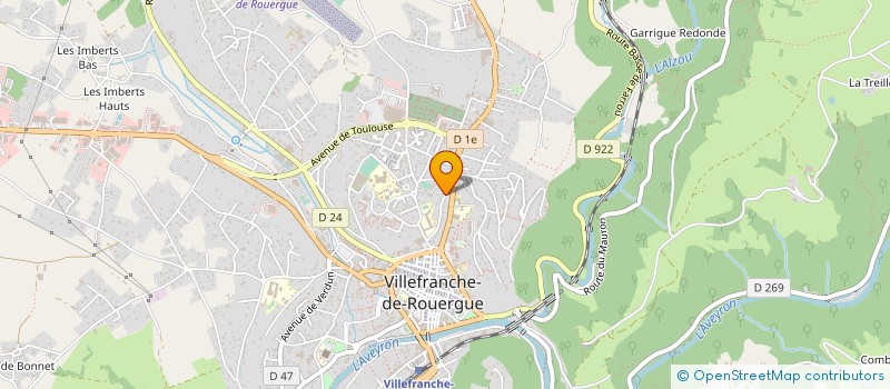 localisation de l'entreprise MONSIEUR PATRICK ASTOR à VILLEFRANCHE-DE-ROUERGUE