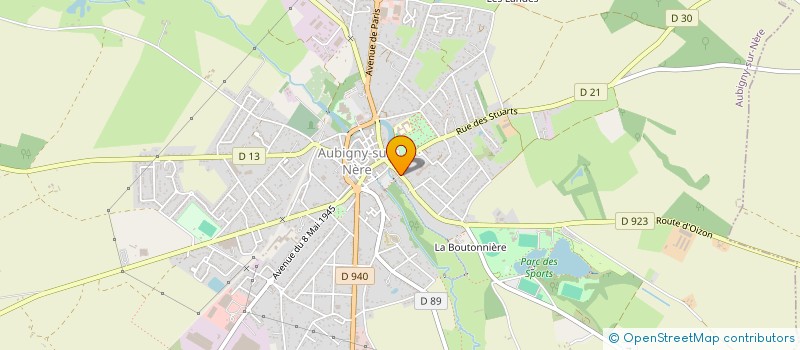 localisation de l'entreprise MONSIEUR PATRICK ASTRATOFF à AUBIGNY-SUR-NERE