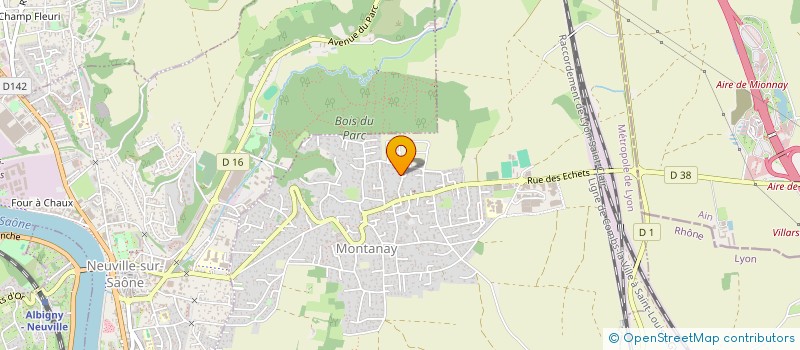 localisation de l'entreprise MONSIEUR PATRICK ASTRUGUE  MONTANAY