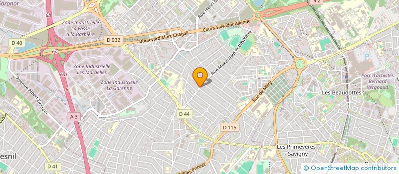 localisation de l'entreprise MONSIEUR PATRICK ATTAL à AULNAY-SOUS-BOIS